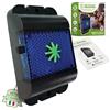 ISOTRONIC repellente topi ultrasuoni ratti dissuasore parassiti luce LED blu deterrente senza veleno trappola portata 40m² 1 unità efficace interno casa soffitta garage giardino protezione difesa