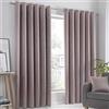 Fusion - Strata - Coppia di tende con occhiello oscurante - 168cm larghezza x 229cm lunghezza, Rosa chiaro