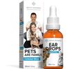 Institut Katharos Gocce/Cura dell'orecchio Cani e Gatti - Argento colloidale 100% Naturale