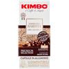 Kimbo Capsule Compatibili Nespresso* Original in Alluminio - 100 Capsule - Espresso Barista 100% Arabica - 10 Confezioni da 10 Capsule