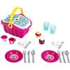 Theo Klein 9527 Cestino da Picnic Barbie, Resistente Cesto Giocattolo Pieno di stoviglie Colorate e Cupcakes per Due, Le Dimensioni- 25 cm x 20 cm x 22,5 cm, Giocattoli per Bambini dai 3 Anni in su