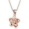 Elli Collana con Pendente da Donna In Argento 925 con diamante Bianco