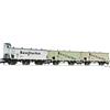 FLEISCHMANN 881810 Set da tre carri refrigerati "Seefische" Scala N 1/160