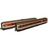 LS MODELS 96905 treno City Night Line 300/301 Apus, bianco/rosso Scala N 1/160