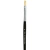 LEBEZ Pennello punta piatta serie 577 - punta a spatola in pura setola - n.6 - Lebez (unità vendita 12 pz.)