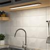 SOAIY 40cm Luce LED Sottopensile Sensore Movimento,Barra LED Sottopensile Ricaricabile 3000mAh 3Modalità ON/AUTO1/AUTO2 Striscia LED Dimmerabile 3 Colori Funzione Memoria per Cucina,Armadio