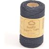 EVERLASTO - Spago in Cotone da Forno, 100 m, 2 mm Circa, Colore: Blu Navy