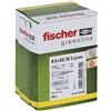 Fischer tasselli per chiodi N Green 6 x 60/30 S, 45 pezzi, 524847