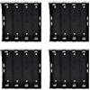 DIDILLX Supporto Batterie 18650 In ABS – 3/4/6/10 Slot, Per Progetti Elettronici, Manutenzione E Assemblaggio Pacchi Batteria