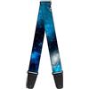 Buckle-Down Galaxy Blues Blues - Tracolla per chitarra, 5,1 cm di larghezza