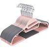 SONGMICS Grucce in Plastica Apertura per Collo Stretto 20 Pezzi | Spessore 0,5 cm, Larghezza 41,5 cm, Gancio Girevole a 360°, Breanna CRP041P01