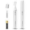 TOUCHBeauty Rasoio Sopracciglia,Epilatore Elettrico Sopracciglia Donna, Precision Trimmer Professionale di Precisione Facciali Indolore,Rasoio Viso Trimmer Portatile per Donna AG-1658W(Bianco)