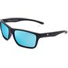 CLANDESTINE - Occhiali da Sole Curve 1 Matte Black - Lenti in Nylon Nero e Montatura in Acetato - Occhiali da Sole Unisex - Smart Vision Technology - Più Nitidezza e Meno Riflessi