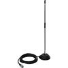 PNI Extra 40 SWR 1.0 supporto magnetico inclusi, 45 cm NERO
