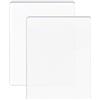 BENECREAT 2 Pack Tamponi da Taglio in Acrilico Trasparente 19,5x15cm Piastre Fustellanti in Acrilico Trasparente per Lavori di Fustellatura, 3mm e 5mm
