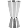 Westmark Jigger/Misurino da bar, Per cocktail, 2 misure: 2/4 cl, Acciaio inox, Argento, 62772260