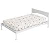 Italian Bed Linen Coprimaterasso Piazza E Mezza 120x200cm Crabyon, Copri Materasso Letto con Fibra Di Crabyon