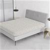 Italian Bed Linen Coprimaterasso Matrimoniale 180x200cm Cashmere, Copri Materasso Letto con Fibra Di Lana Cashmere