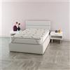 MB HOME ITALY Topper trapuntato con Elastici, Crabyon, Singolo 80x195cm