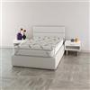 Italian Bed Linen Topper Piazza e Mezza 120x195 Made in Italy Tessuto con Trattamento Antiacaro, Antibatterico e Antifungino per Massimo Comfort