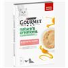 Purina Gourmet Gourmet Nature's creations Exquisite Puree Salmone e Carota 5 x 10 gr