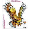 4R Quattroerre.it 916 Adesivi Sticker Aquila Rapace, 20 x 24 cm