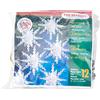 The Beadery Beadery BOK-7282 - Set di 12 decorazioni natalizie a forma di grappolo di neve, 8,9 cm