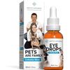 Institut Katharos Collirio per Cani e Gatti 100% Naturale - Pulizia Occhi Cane (contagocce) - Gocce Argento Colloidale