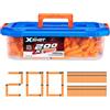 XSHOT-X-Shot Excel-Custodia di Ricarica Universale Schiuma (200 Freccette) 36181 Refill-200-Vasca, Tinta Unita, Colore Borsa da Trasporto, One Size