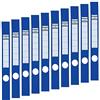 Durable 809106 - Ordofix, copridorso adesivo, personalizzabile, per raccoglitori larghi 50 mm, 40x390 mm, azzurro, confezione da 10 pezzi