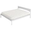 Italian Bed Linen Coprimaterasso Matrimoniale 170x200cm Lino, Copri Materasso Letto con Fibra Di Lino