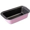 wenco Mini stampo per torta regale, 14,4 x 8,4 x 4 cm, dimensioni interne (lunghezza esterna: 18 cm), rivestimento antiaderente, acciaio al carbonio, rosa