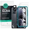 Ibywind Pellicola Protettiva per Realme GT Neo 2/GT 2/GT Neo 3T 5G,con 2 Pezzi in Vetro Temperato,1 Protezione per Obiettivo Fotocamera,1 Pellicola di Supporto in Fibra di Carbonio
