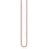 Thomas Sabo Collana da donna senza pendente argento placcato oro KE1106-415-12-L80
