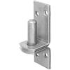 Alberts 318222 Cardine su piastra, nelle versioni con gancio DI o DII, acciaio inox, entrata Ø16 mm, piastra 115 x 40 mm