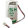 Saft Batteria litio 3,6V 13Ah compatibile sirena WI11.0. Meta System - LSH20DX