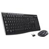 Logitech MK270 Combo Tastiera e Mouse Wireless per Windows, Layout ‎Francese AZERTY - Nero