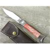 KNIFE COLTELLO 22,5 CM SINNIESA SARDEGNA SARDO MANICO in osso tibia colorata