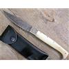 pattada COLTELLO 27,5 CM SARDEGNA SARDO MANICO osso tibia pattada PATTADESA DAMASCO