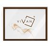VIVAN CORNICE PER POSTER MISURA FORMATO A3 COLORE PROFILO LEGNO NOCE