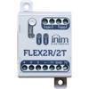 Inim Flex2R/2T Modulo su bus con 2 uscite relè 230V, 5A e 2 terminali d' ingresso - Inim