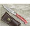 KNIFE COLTELLO 17,5 CM SARDEGNA SARDO Pattada MANICO IN Osso DI TIBIA pattadesa