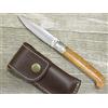 KNIFE COLTELLO 17,5 CM SARDEGNA SARDO Pattada MANICO IN osso DI TIBIA PATTADESA