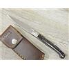 KNIFE COLTELLO 20,5 CM SARDEGNA SARDO Pattada MANICO CORNO DI MUFLONE PATTADESA