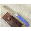 gallurese KNIFE COLTELLO 21CM SARDEGNA SARDO GALLURESA LAMETTA MANICO Osso TIBIA colorata