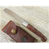lametta KNIFE COLTELLO 21CM SARDEGNA SARDO GALLURESA LAMETTA MANICO Osso TIBIA colorata