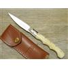 KNIFE COLTELLO 23 CM SARDEGNA SARDO Pattada MANICO IN OSSO DI TIBIA PATTADESE