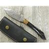 FOGGIA ANTICA KNIFE COLTELLO 23 CM SARDEGNA SARDO foggia antica DAMASCO MANICO CORNO DI BUFALO