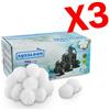 BLUE BAY AQUALOON 2,1 KG - 3 Confezioni di Aqualoon da 700 grammi, sostituisce 75 kg di sabbia quarzifera