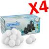 BLUE BAY AQUALOON 2,8 KG - 4 Confezioni di Aqualoon da 700 grammi, sostituiscono 100 kg di sabbia quarzifera